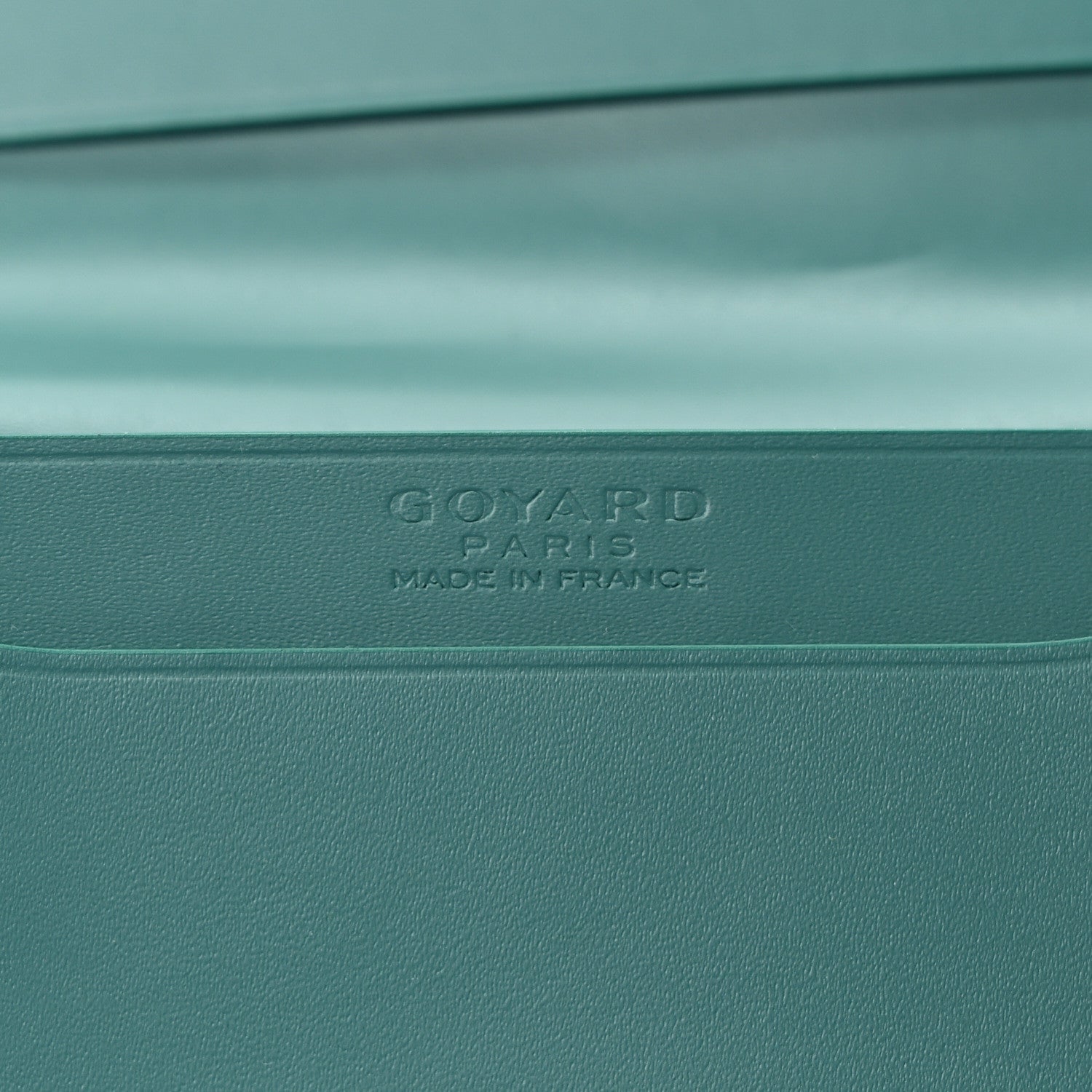 Goyard Goyardine Business Card Holder Green 6 of 7