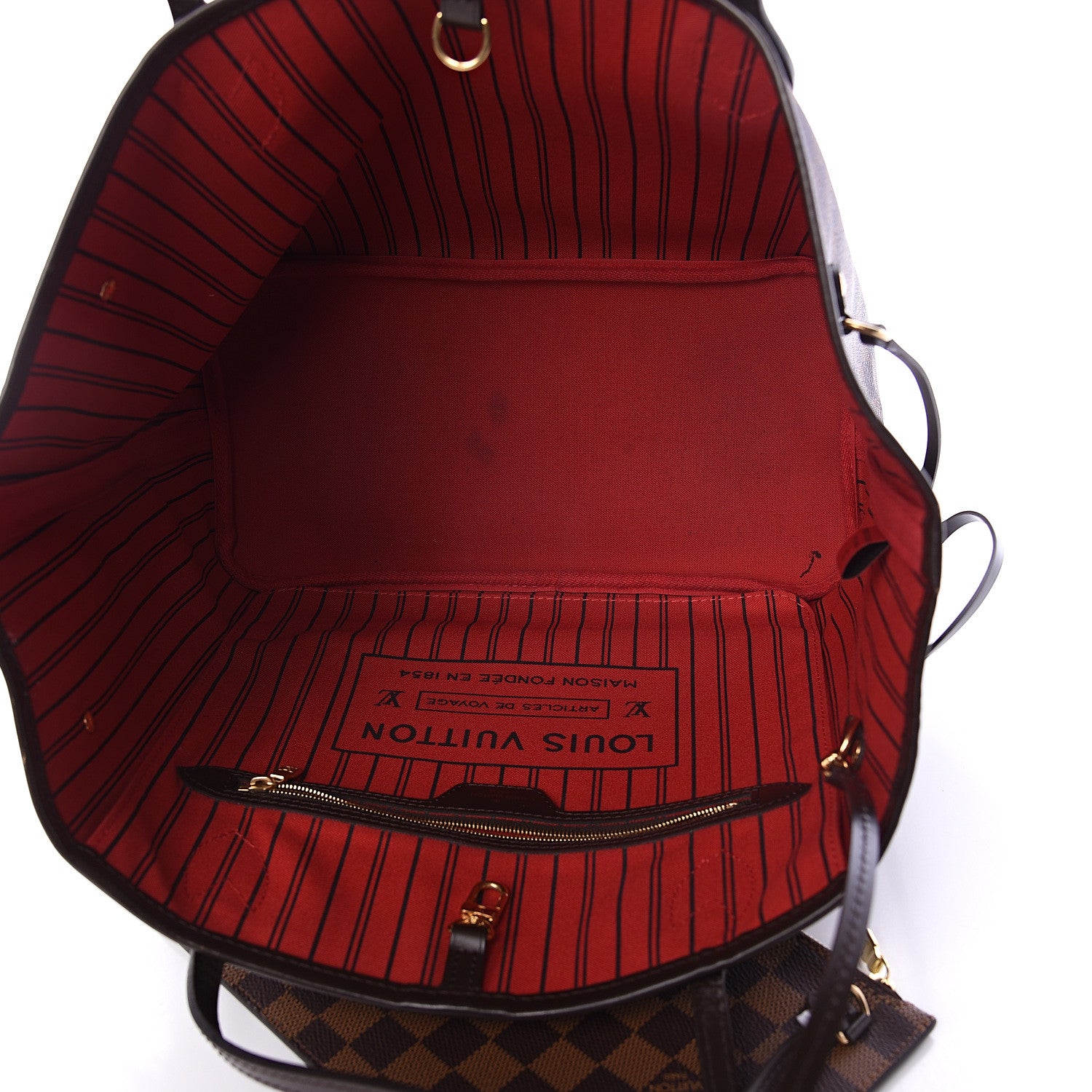 Louis Vuitton Damier Ebene Neo Neverfull MM 4 of 8