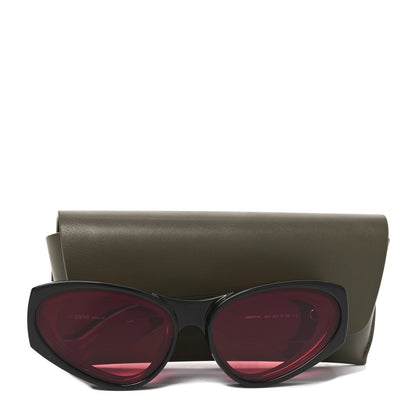 Loewe Acetate Paula's Ibiza Cat Eye Sunglasses LW40171U Black Pink 7 of 7
