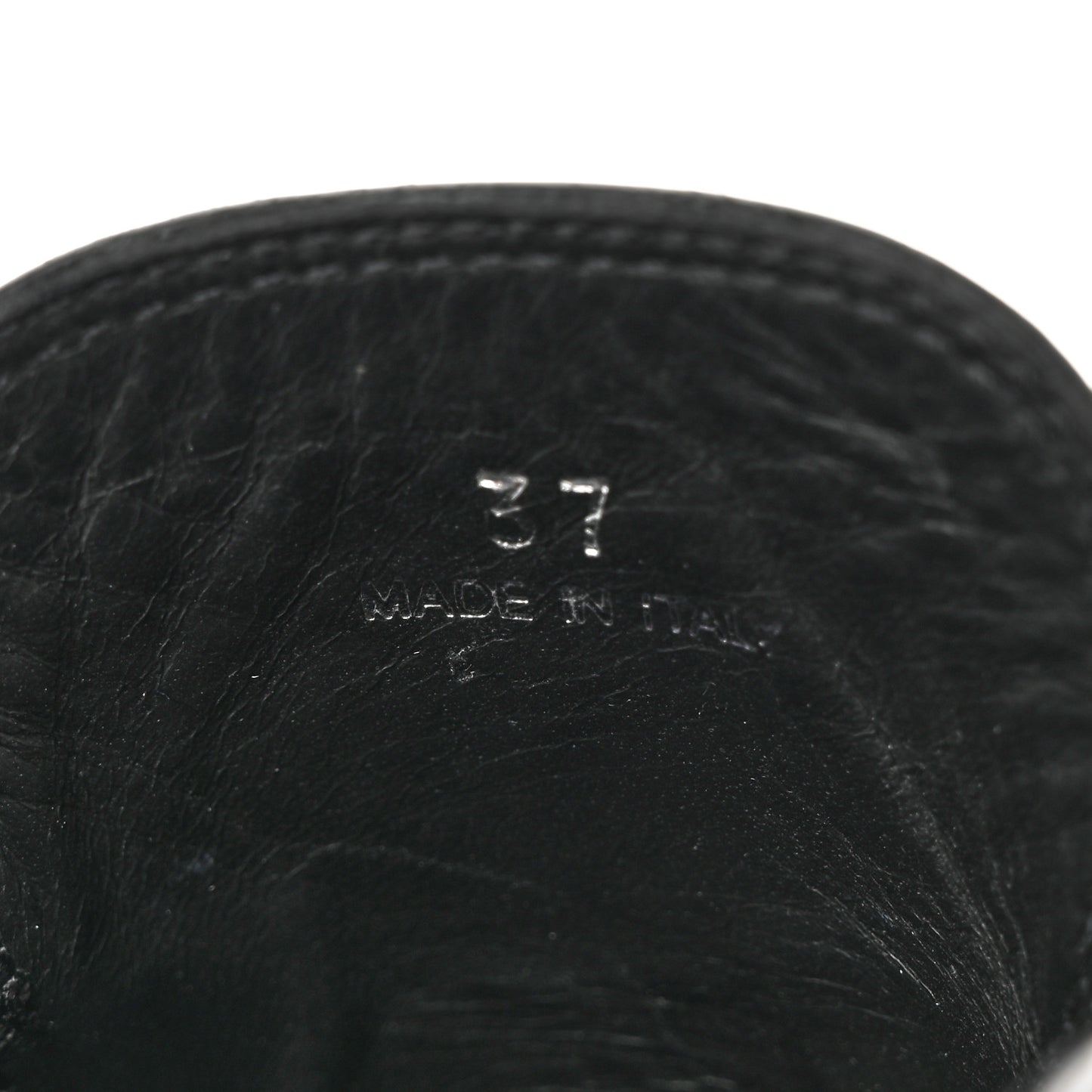 Spazzolato Triangle 40mm Loafer Mules 37 Black