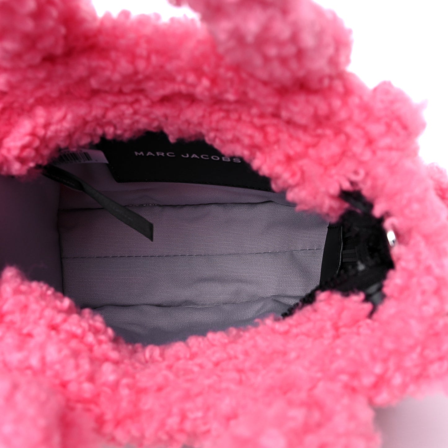 Polyester Cotton Mini The Teddy Traveler Tote Bag Pink