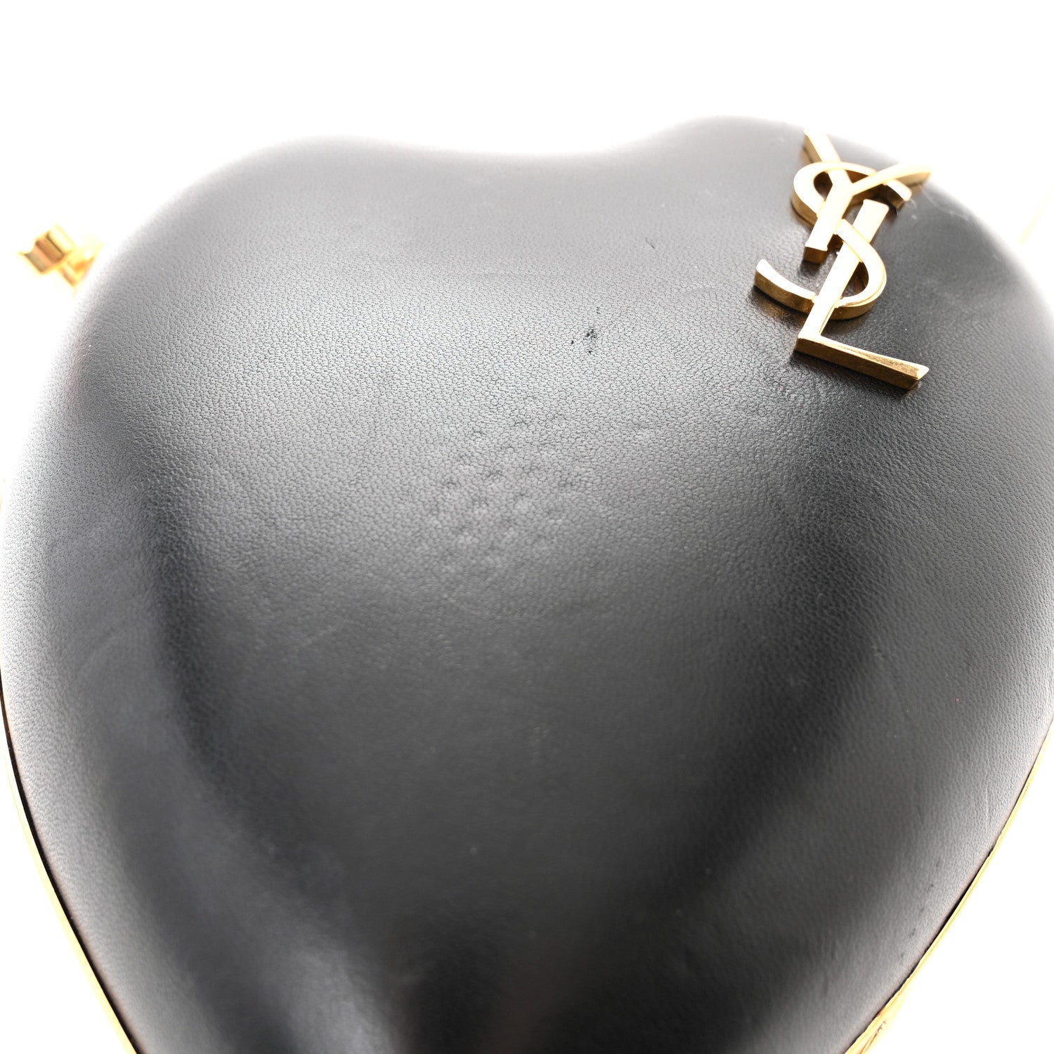Saint Laurent Calfskin Monogram Love Box Bag Black 10 of 10