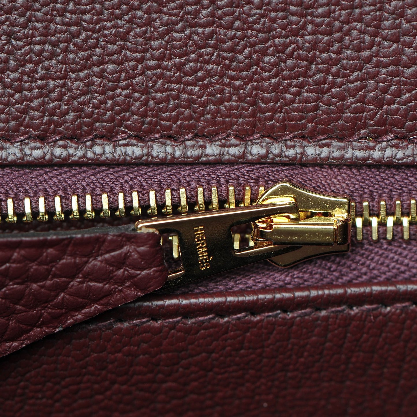 Togo Birkin 35 Bordeaux
