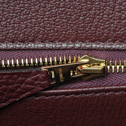 Hermes Togo Birkin 35 Bordeaux 24 of 27