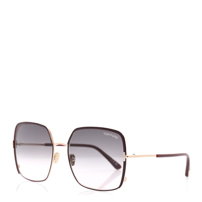 Tom Ford Raphaela Sunglasses TF1006 Red 1 of 9