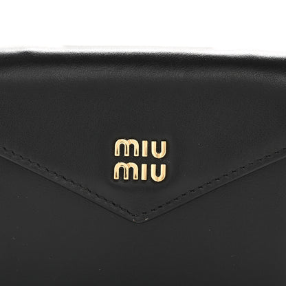 Miu Miu Nappa Wallet On Strap Black Baltic 7 of 10