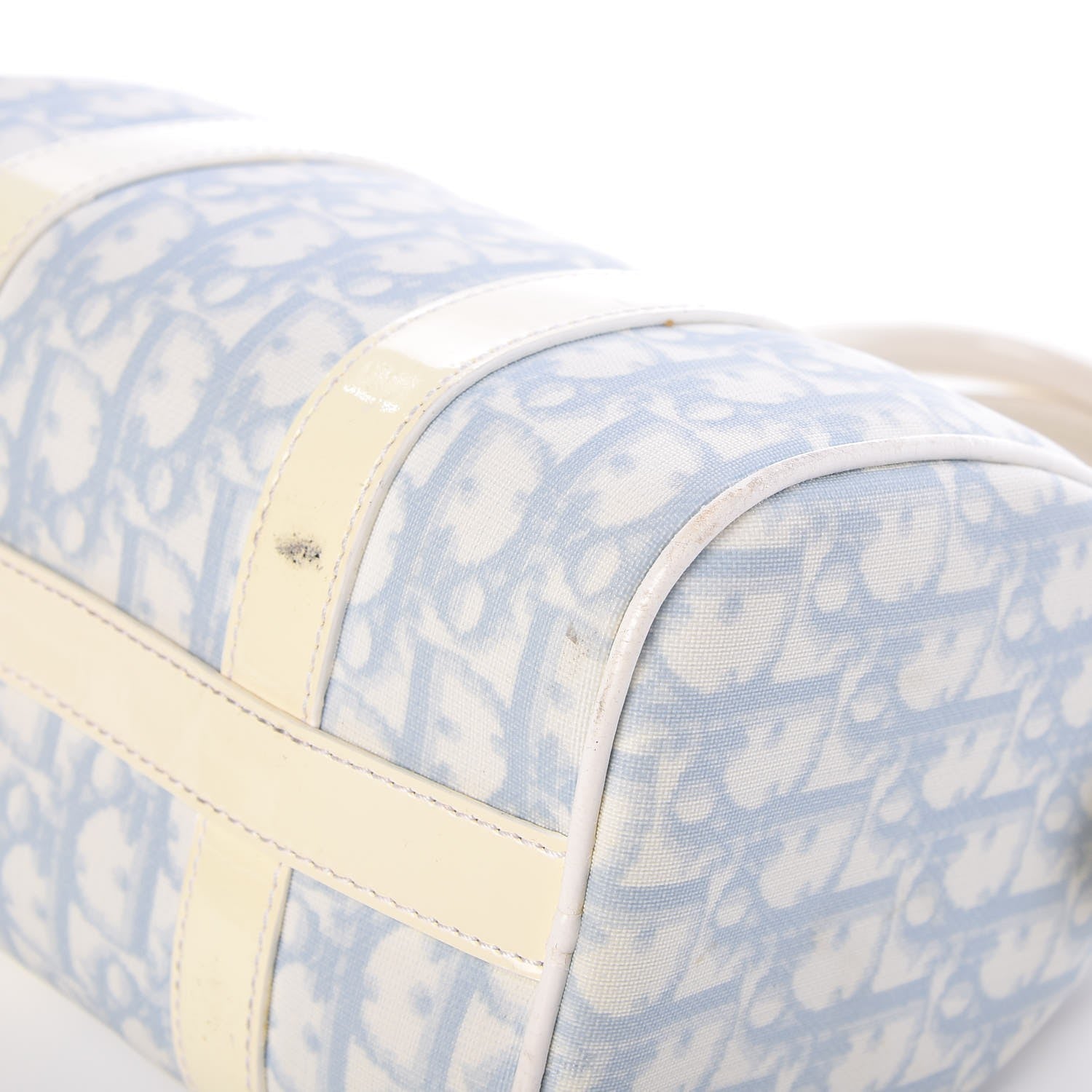 Christian Dior Monogram Mini Boston Blue 16 of 19