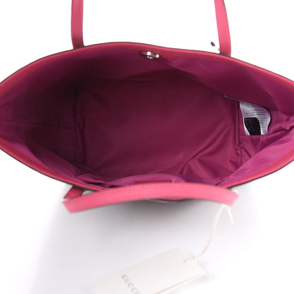 Gucci GG Supreme Monogram Kids Rosebud Tote Pink 5 of 9