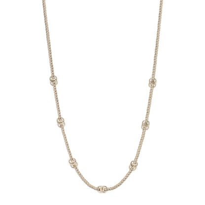 Chanel Metal CC Short Chain Necklace Gold 1 of 5