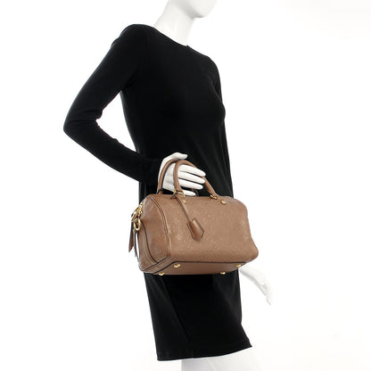 Louis Vuitton Empreinte Speedy Bandouliere 25 Bronze 3 of 10