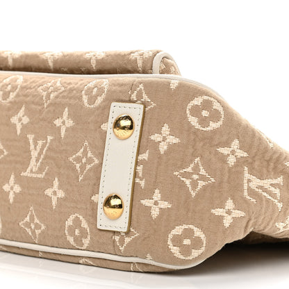 Louis Vuitton Monogram Sabbia Cabas MM White 9 of 11