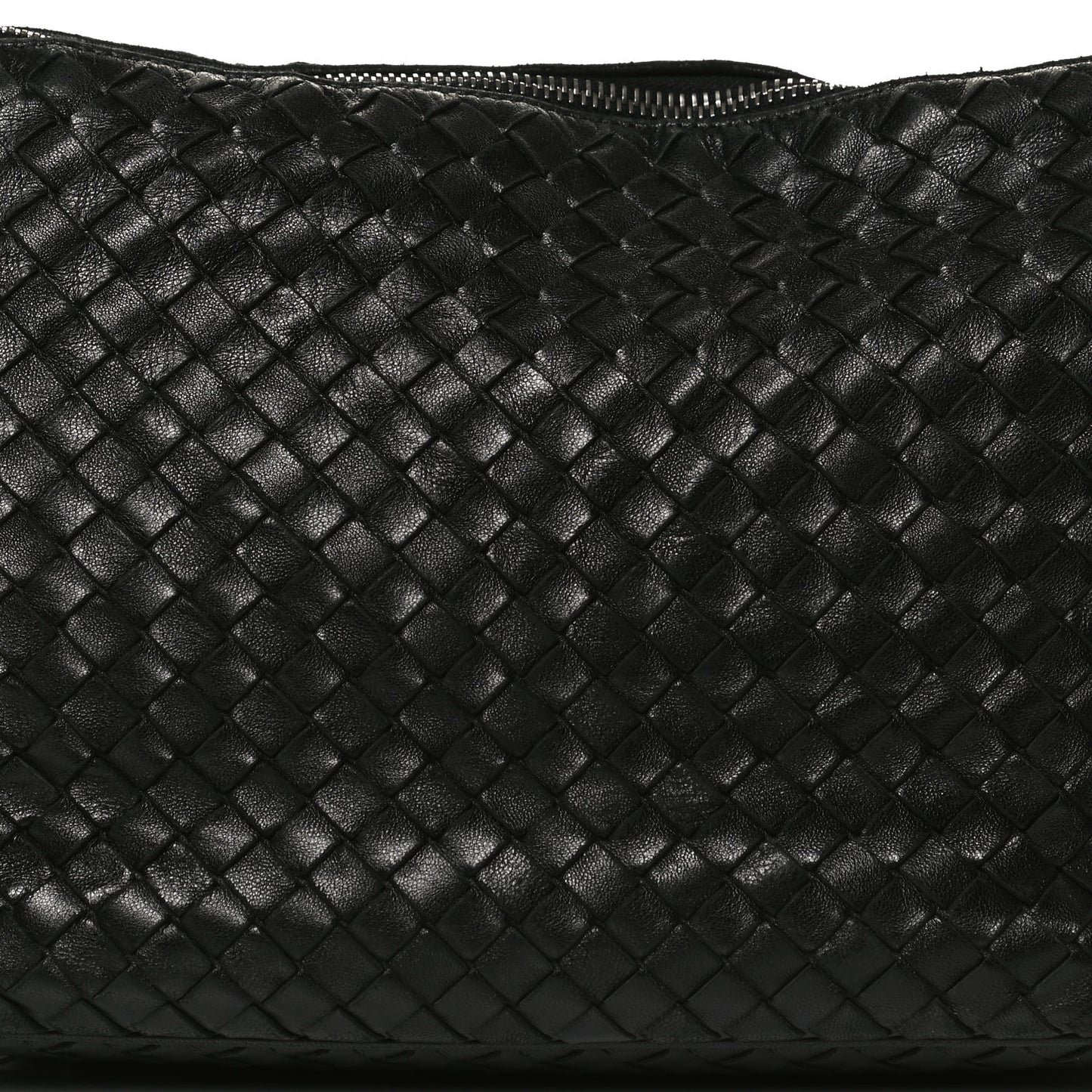 Nappa Intrecciato Small Shoulder Bag Black