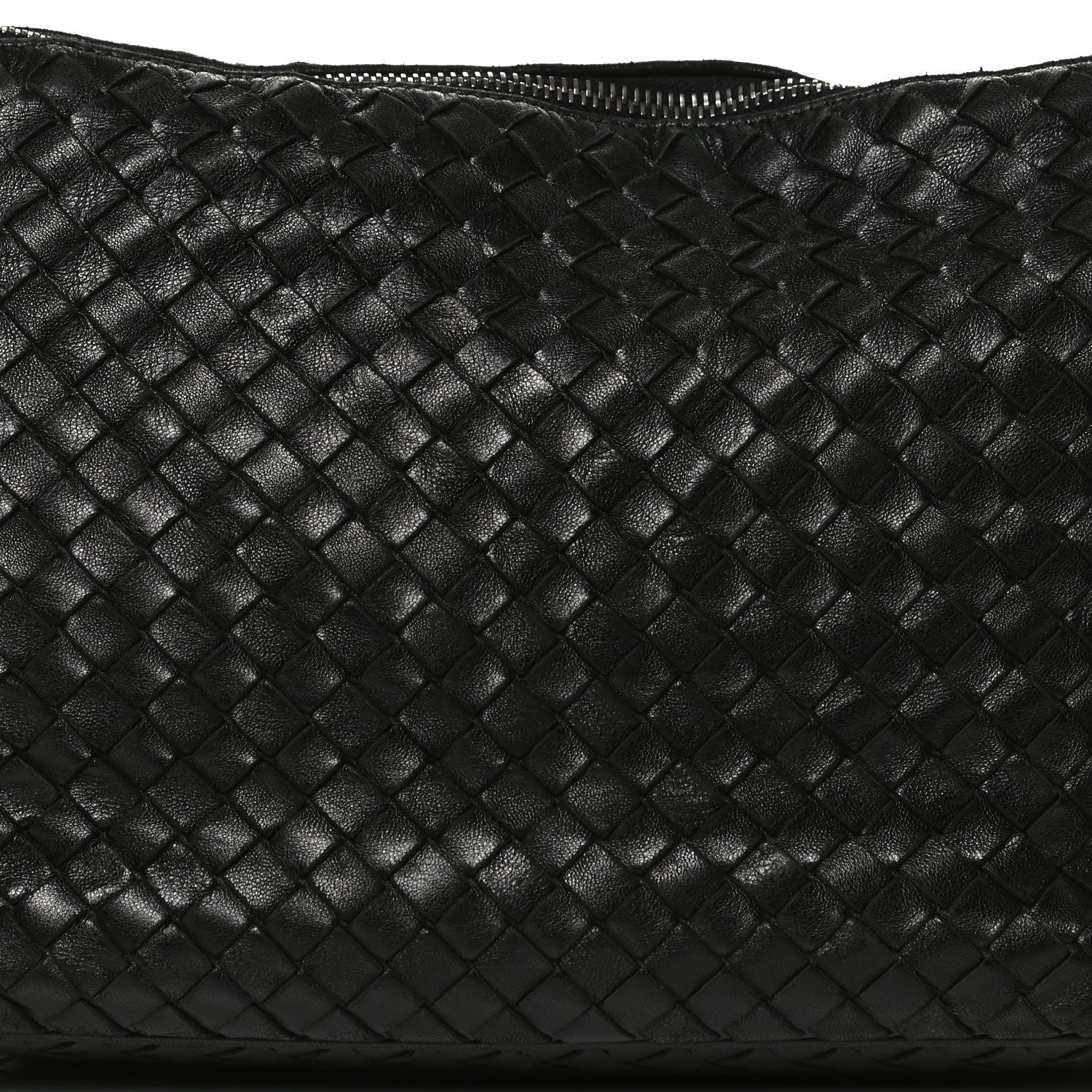 Bottega Veneta Nappa Intrecciato Small Shoulder Bag Black 9 of 12
