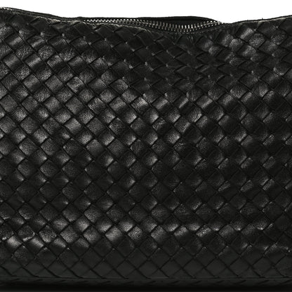 Bottega Veneta Nappa Intrecciato Small Shoulder Bag Black 9 of 12