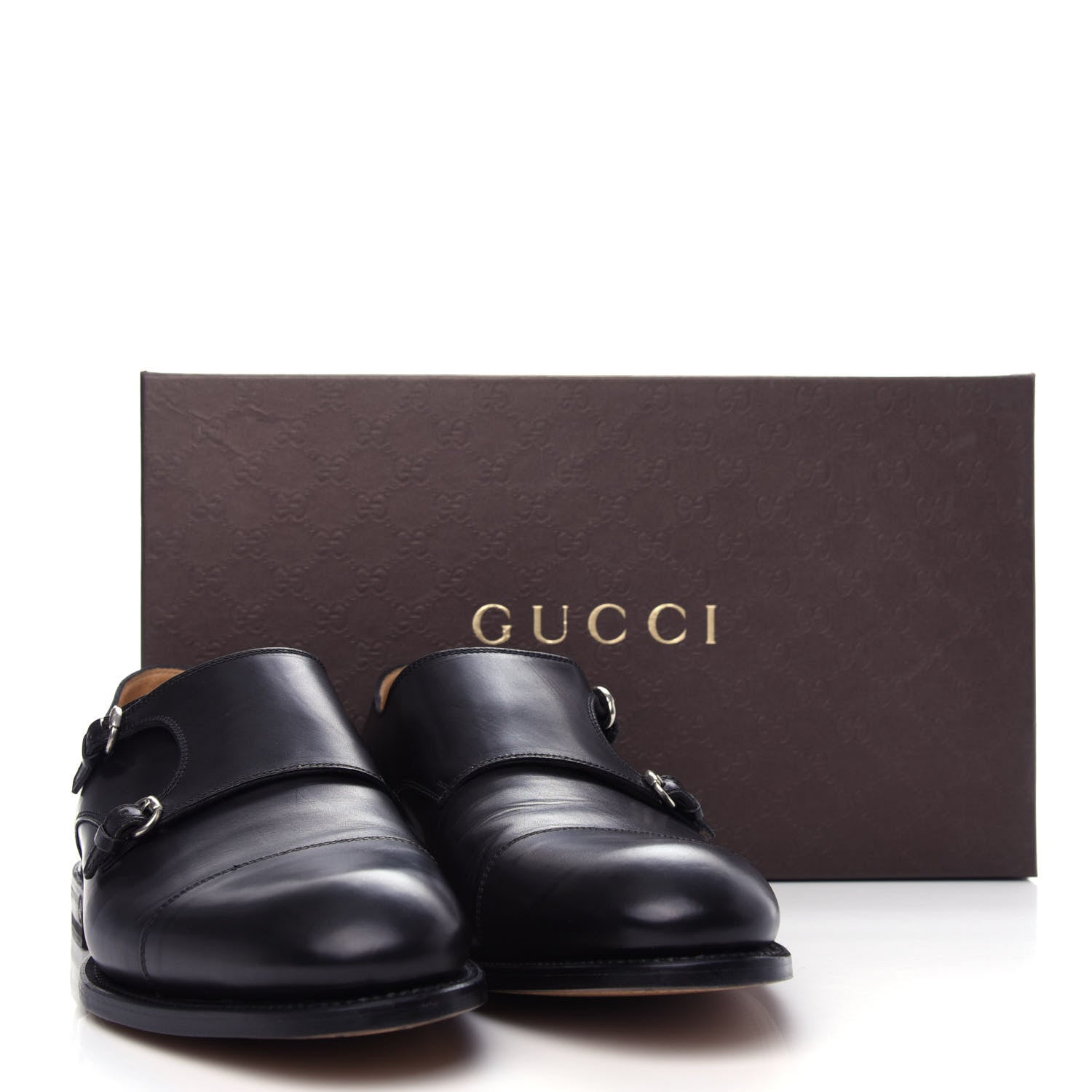 Gucci Calfskin Mens Buckle Loafer 9 Black 12 of 12
