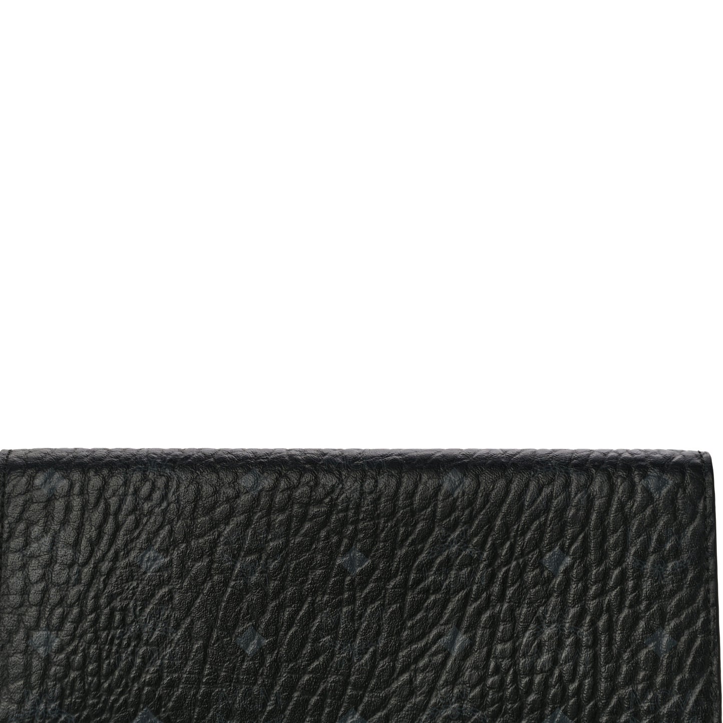 Visetos Large Tri-Fold Flap Wallet Black