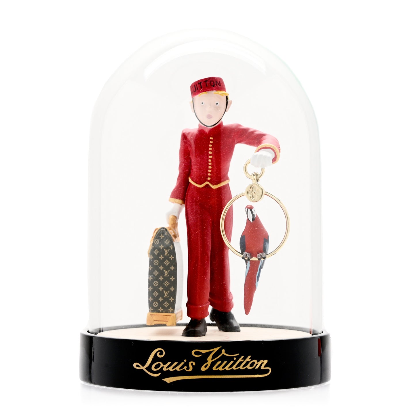 Porter Bell Boy Snow Globe Boule VIP