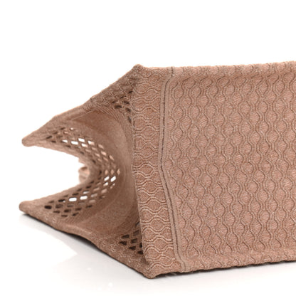 Christian Dior Mesh Embroidered Medium Book Tote Clay 9 of 10