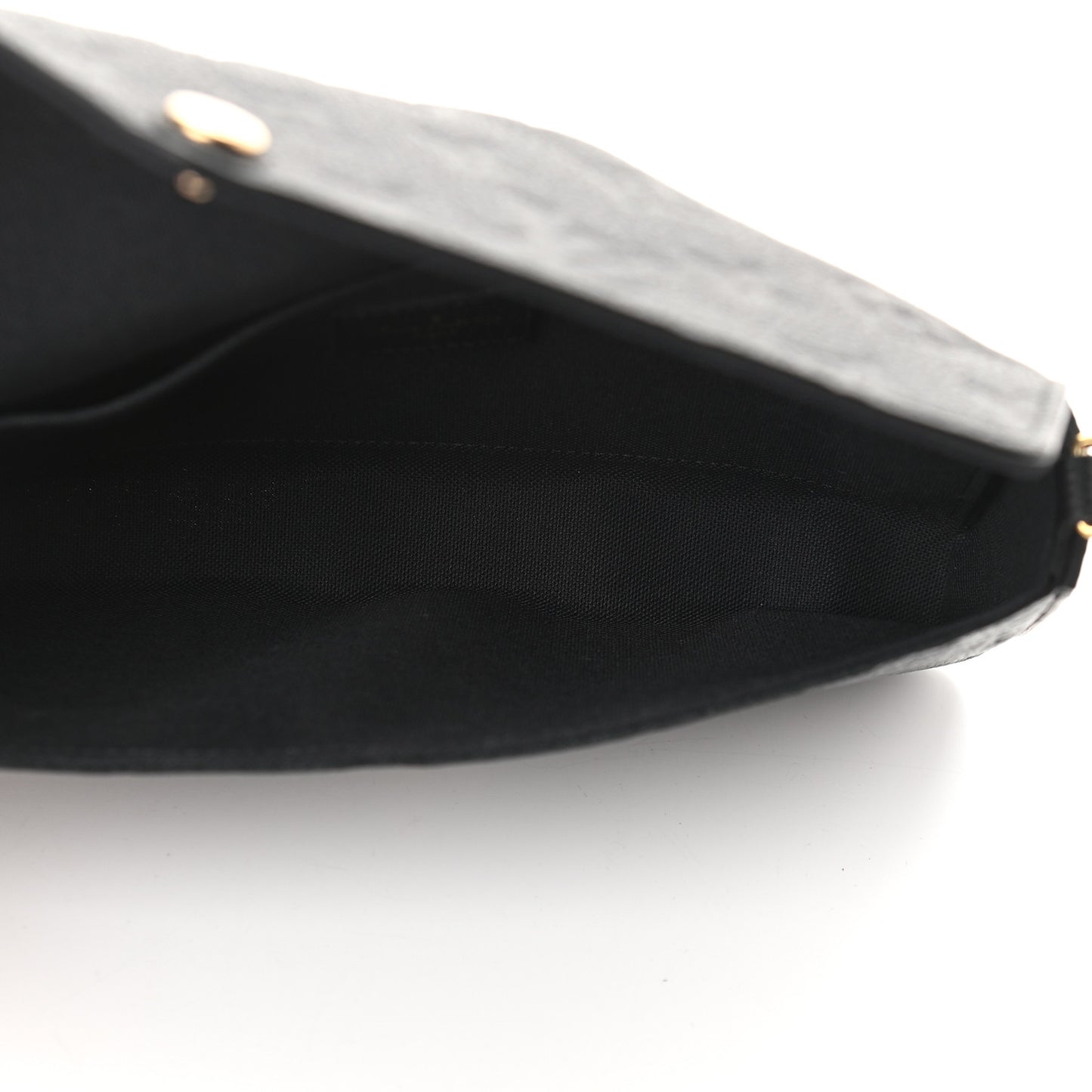 Empreinte Pochette Felicie Chain Wallet Black