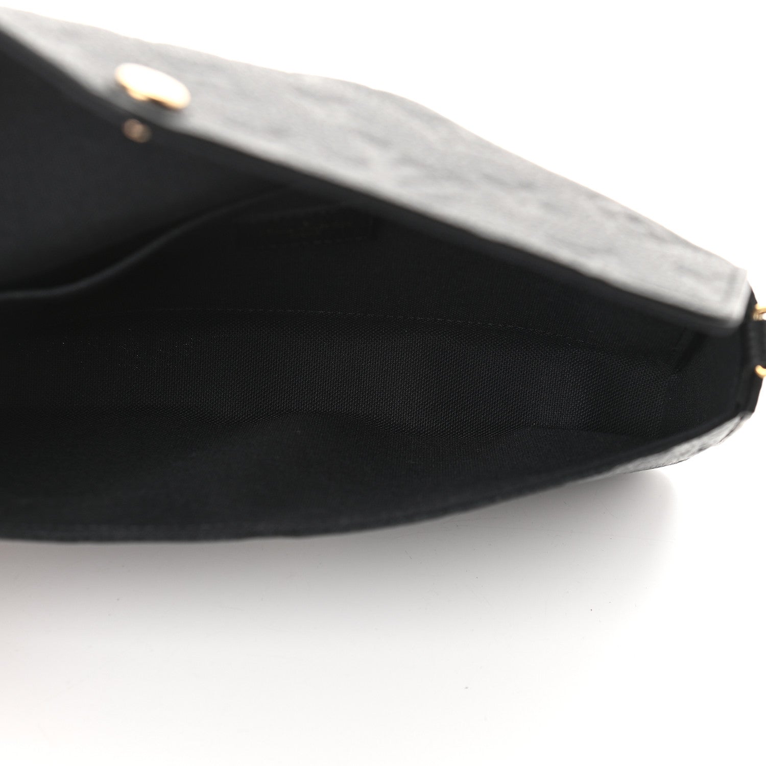 Louis Vuitton Empreinte Pochette Felicie Chain Wallet Black 6 of 9