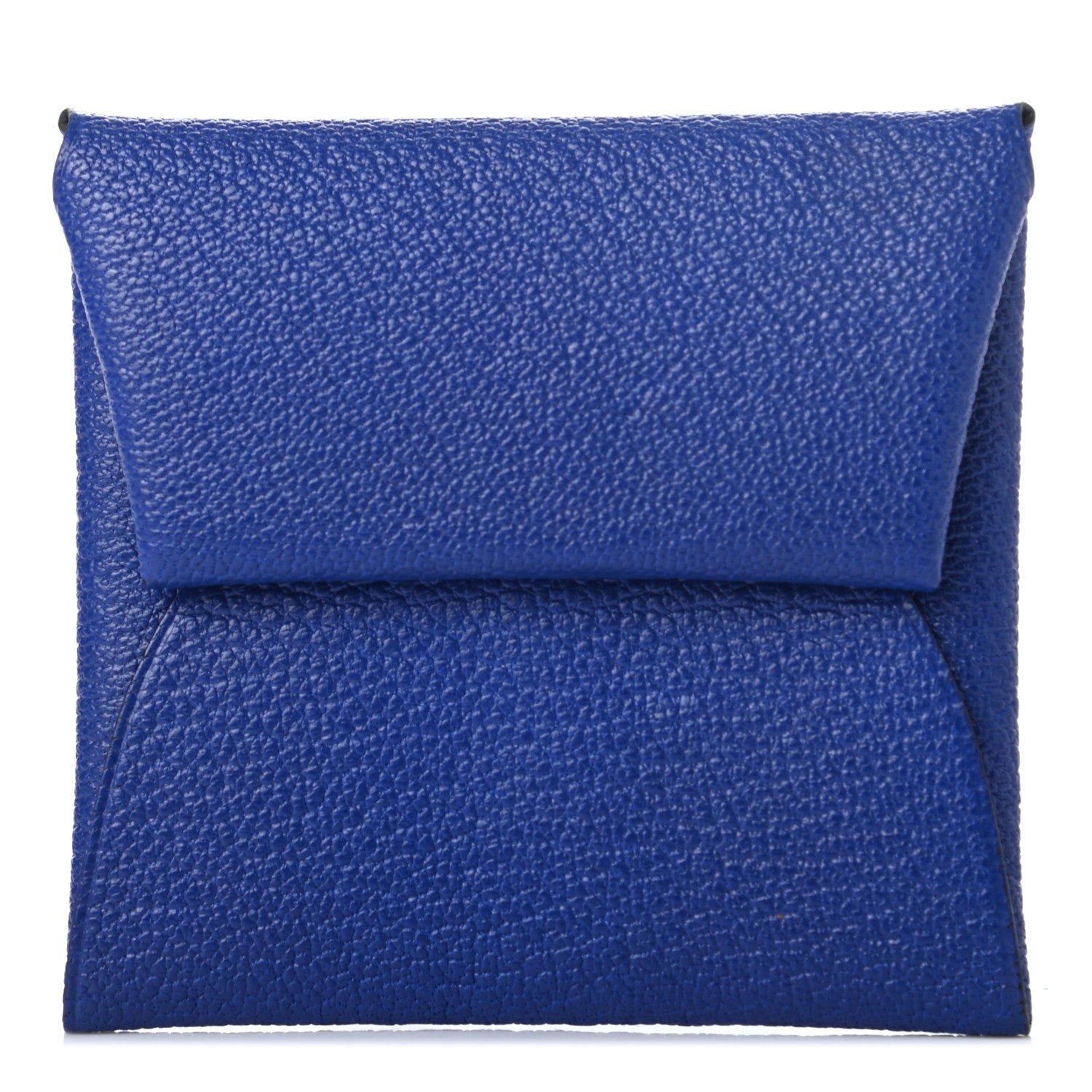 Hermes Chevre Mysore Bastia Coin Purse Bleu Electrique 1 of 7