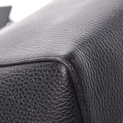 Gucci Pebbled Calfskin Small Swing Tote Black 8 of 15