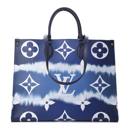 Louis Vuitton Monogram Escale Onthego GM Blue 1 of 11