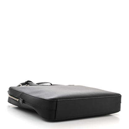 Saint Laurent Grain de Poudre Medium Museum Briefcase Black 4 of 10
