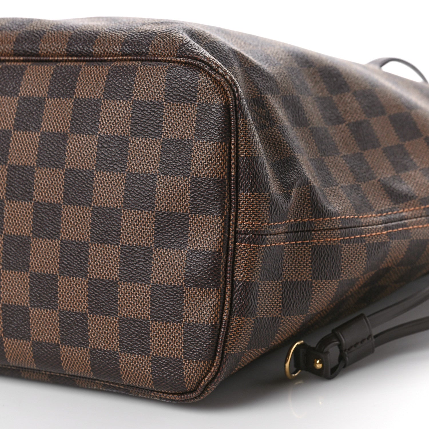 Louis Vuitton Damier Ebene Neo Neverfull MM Rose Ballerine 9 of 9