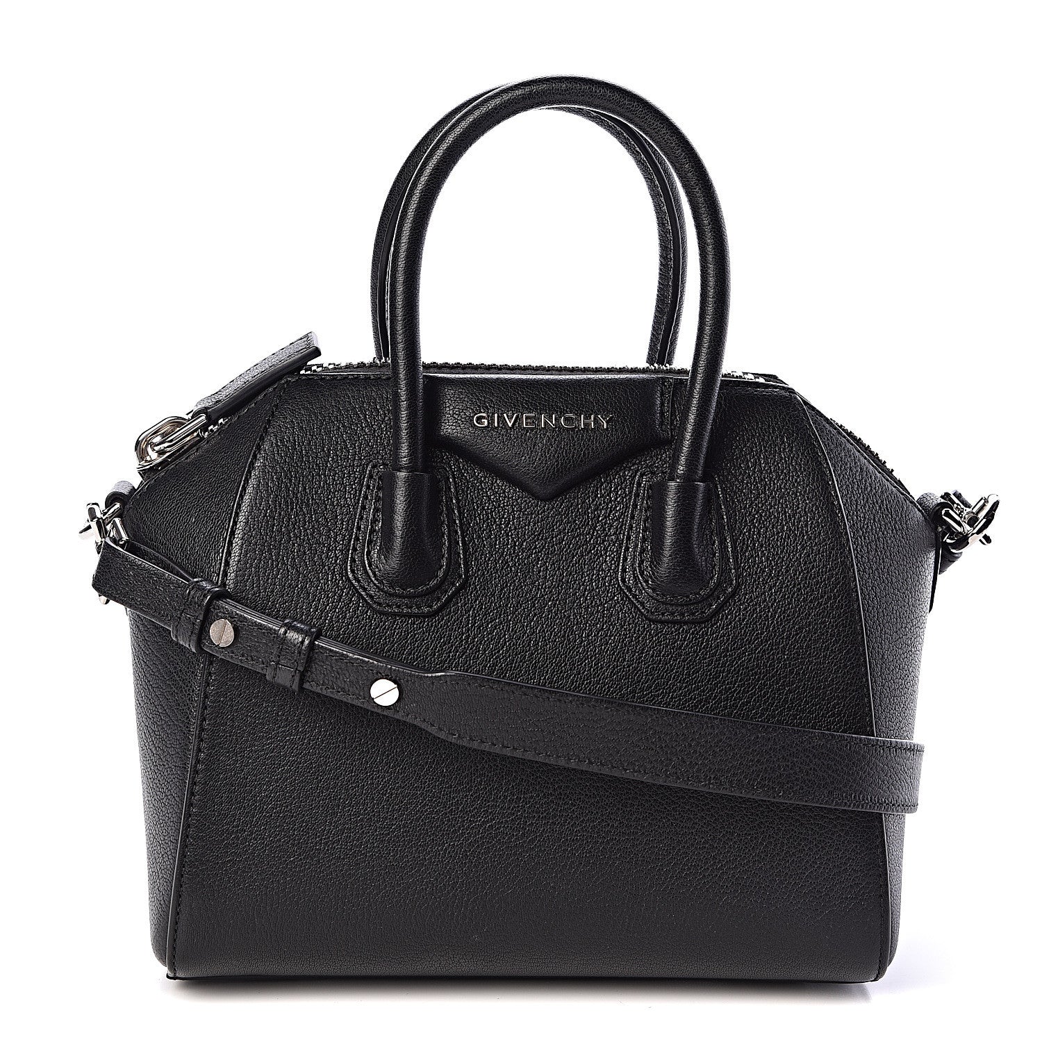 Givenchy Sugar Goatskin Mini Antigona Black 1 of 10
