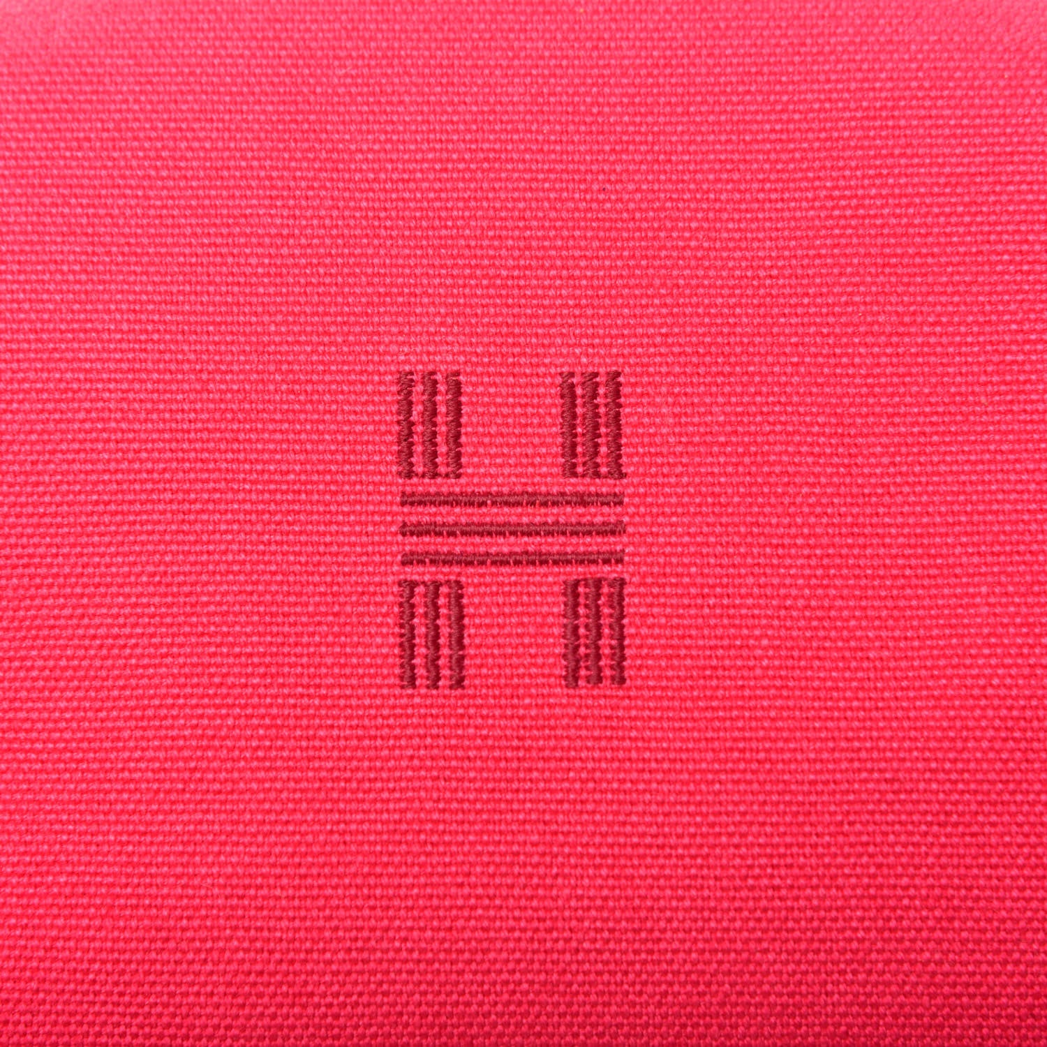 Hermes Canvas Small Bride-A-Brac Pouch Hibiscus 7 of 9