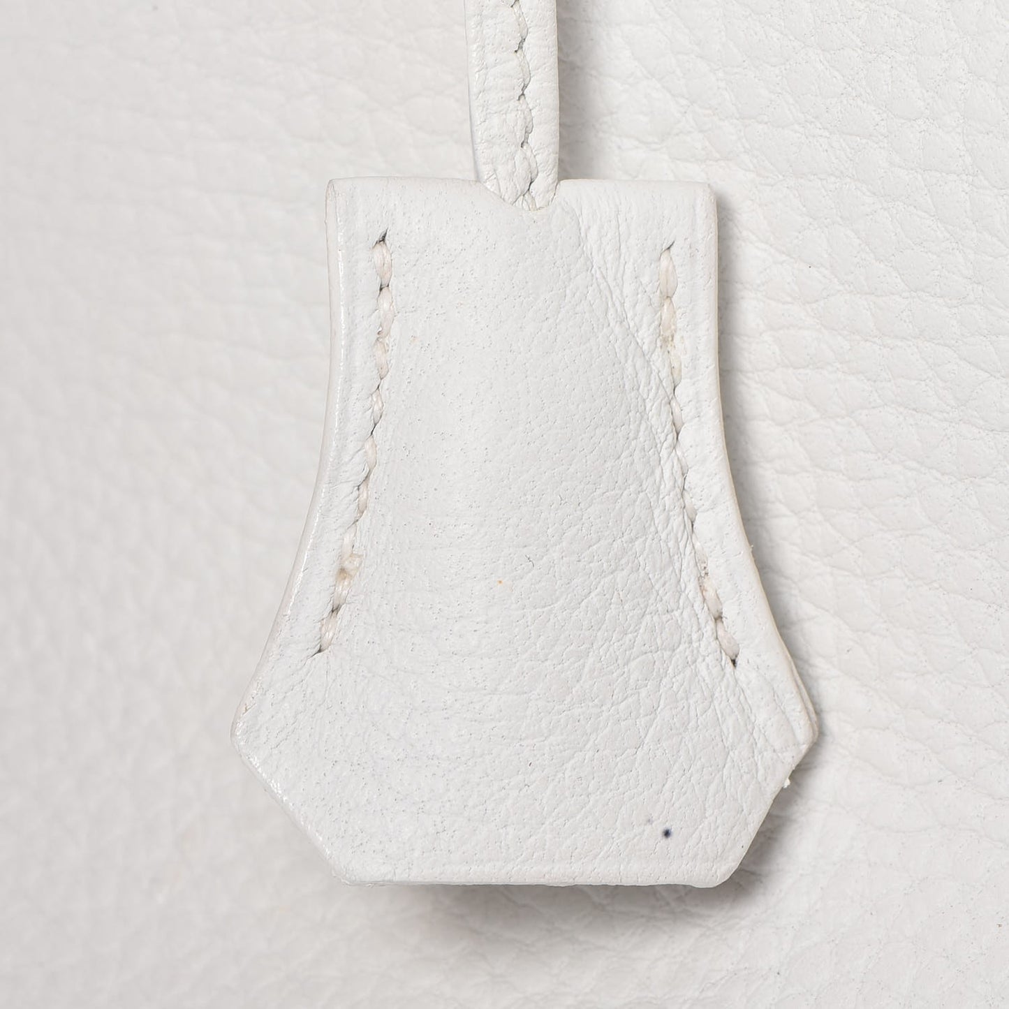 Taurillon Clemence Birkin 30 White