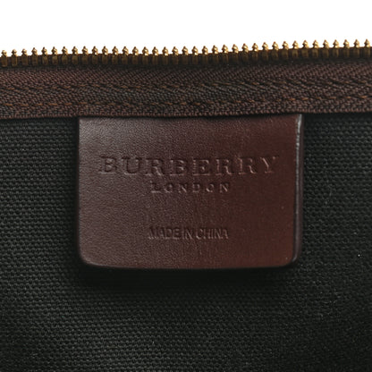 Burberry Haymarket Check Duffle Bag Brown 13 of 15
