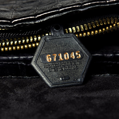 Nancy Gonzalez Crocodile Crossbody Black 10 of 10
