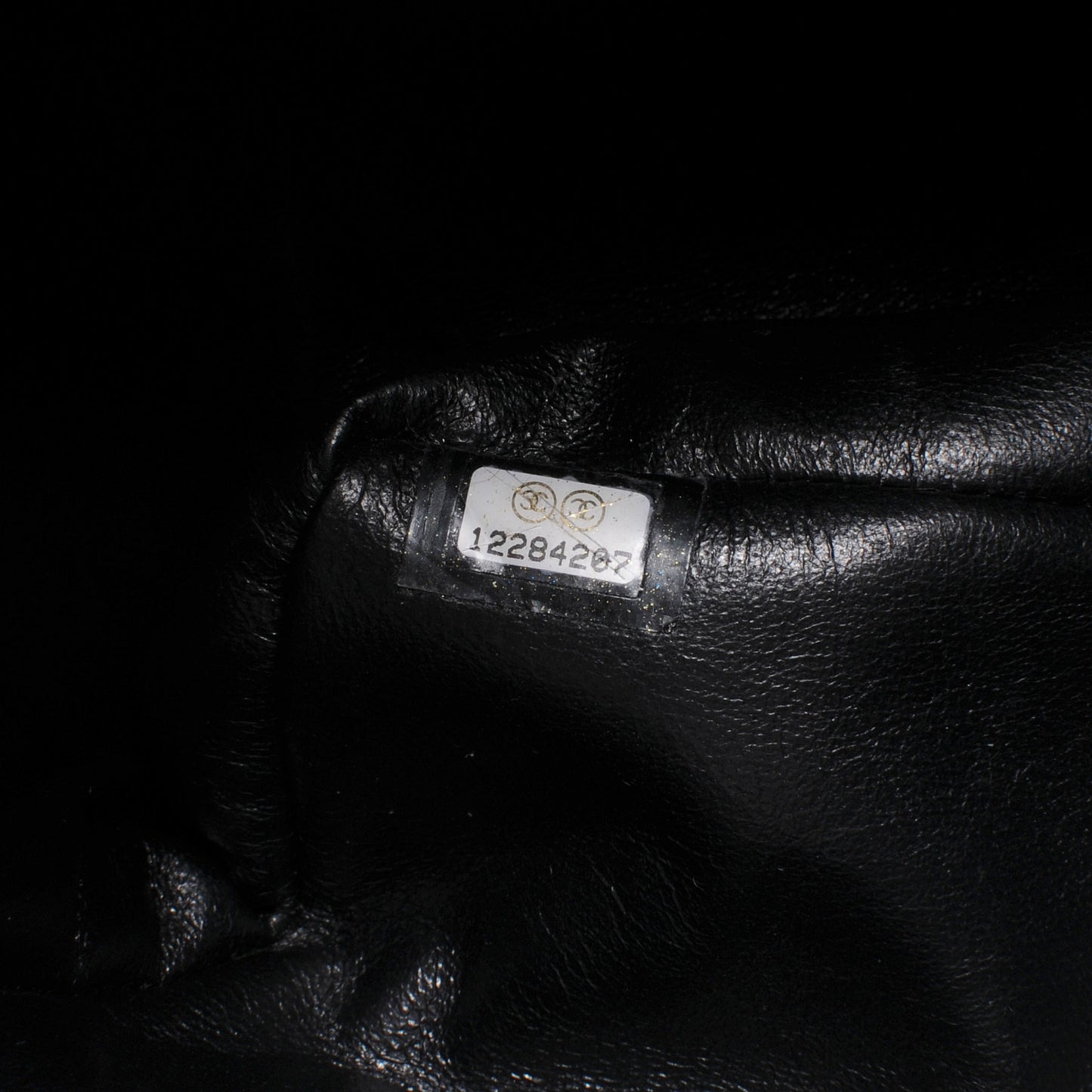 Caviar Jumbo Single Flap Black