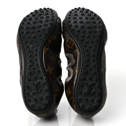 Louis Vuitton Monogram Flirty Ballerina Flats 38.5 Black 5 of 6