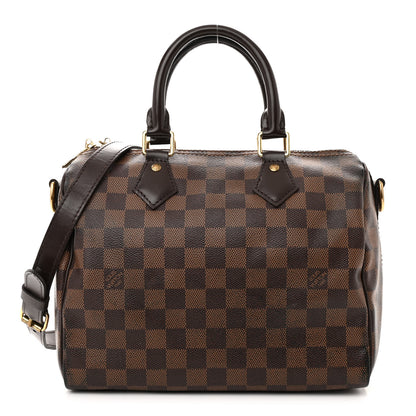Louis Vuitton Damier Ebene Speedy Bandouliere 25 1 of 13