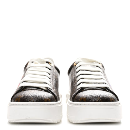 Louis Vuitton LV X YK Monogram Pumpkin Time Out Sneakers 37 3 of 10