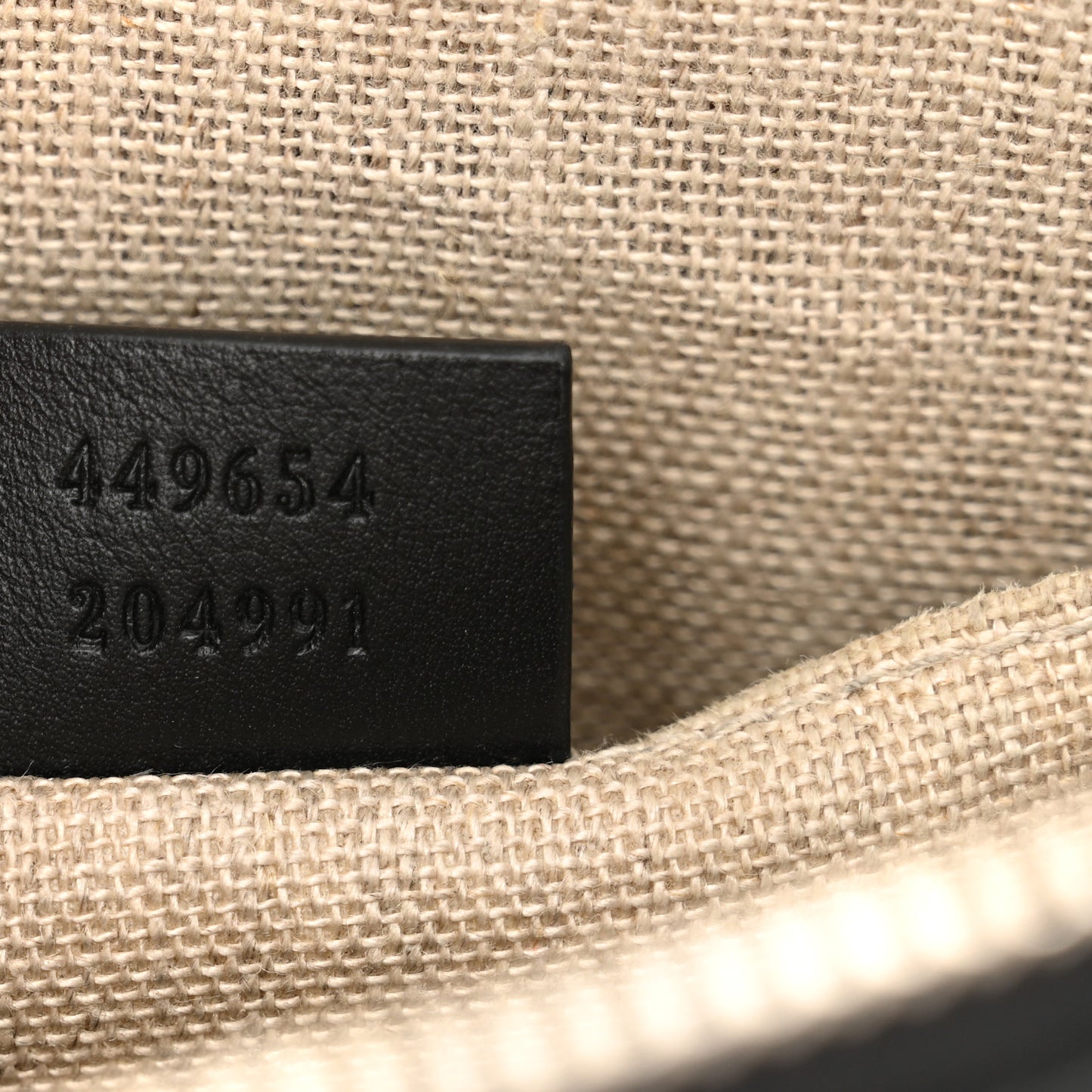 Microguccissima Mini Dome Bag Black