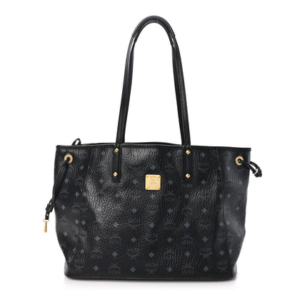 MCM Medium Project Reversible Shopper Tote Black 1 of 15