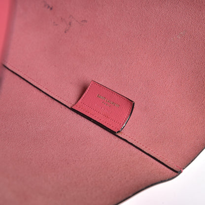 Saint Laurent Calfskin Large Shopping Tote Pale Rose 6 of 15