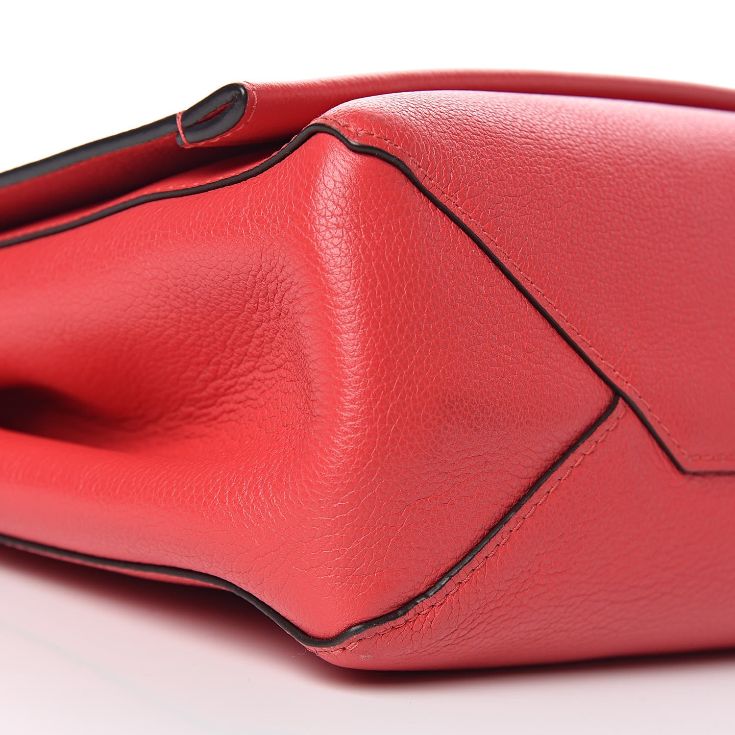 Louis Vuitton Soft Calfskin Lockme II Top Handle Rubis 5 of 10