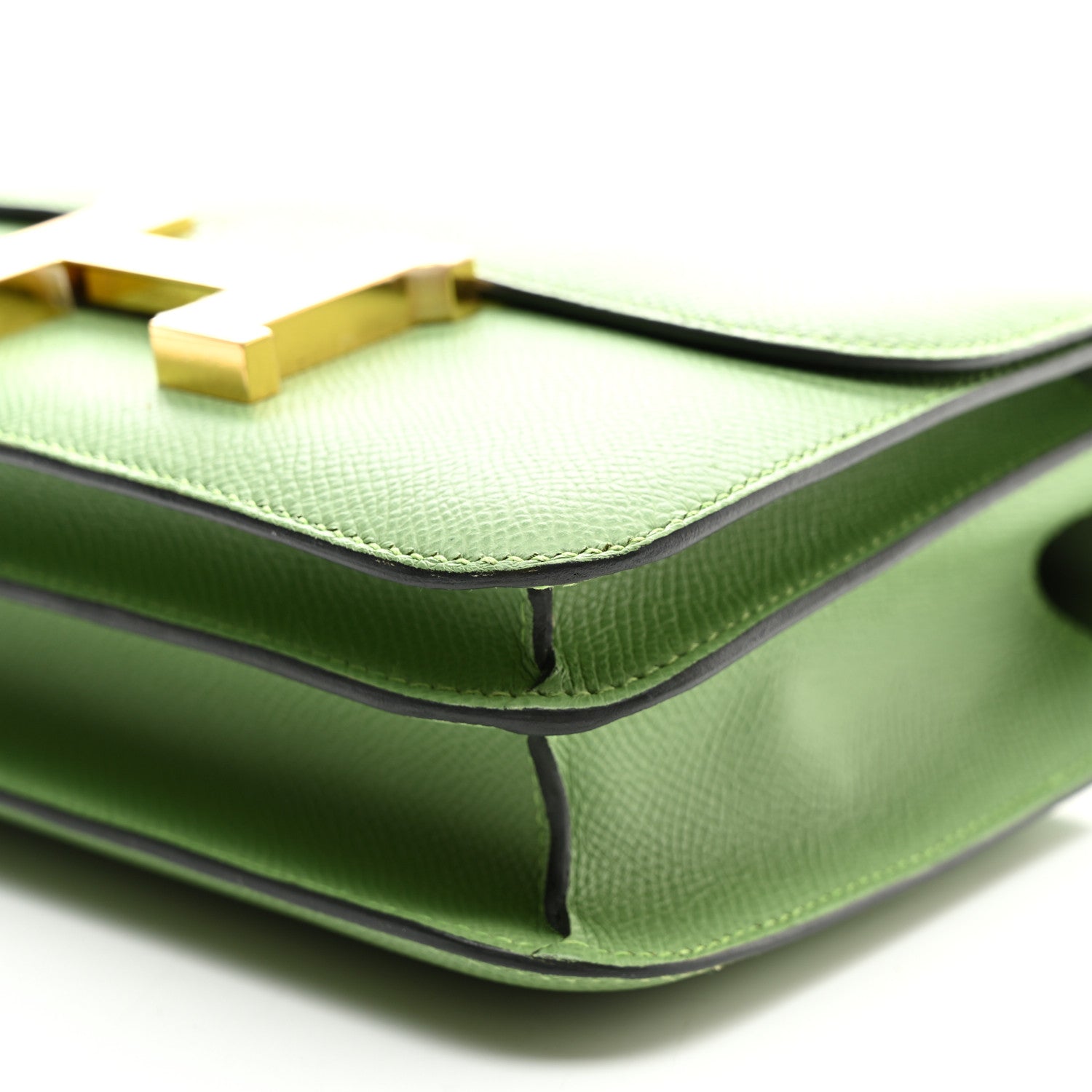 Hermes Epsom Constance 18 Vert Criquet 10 of 10