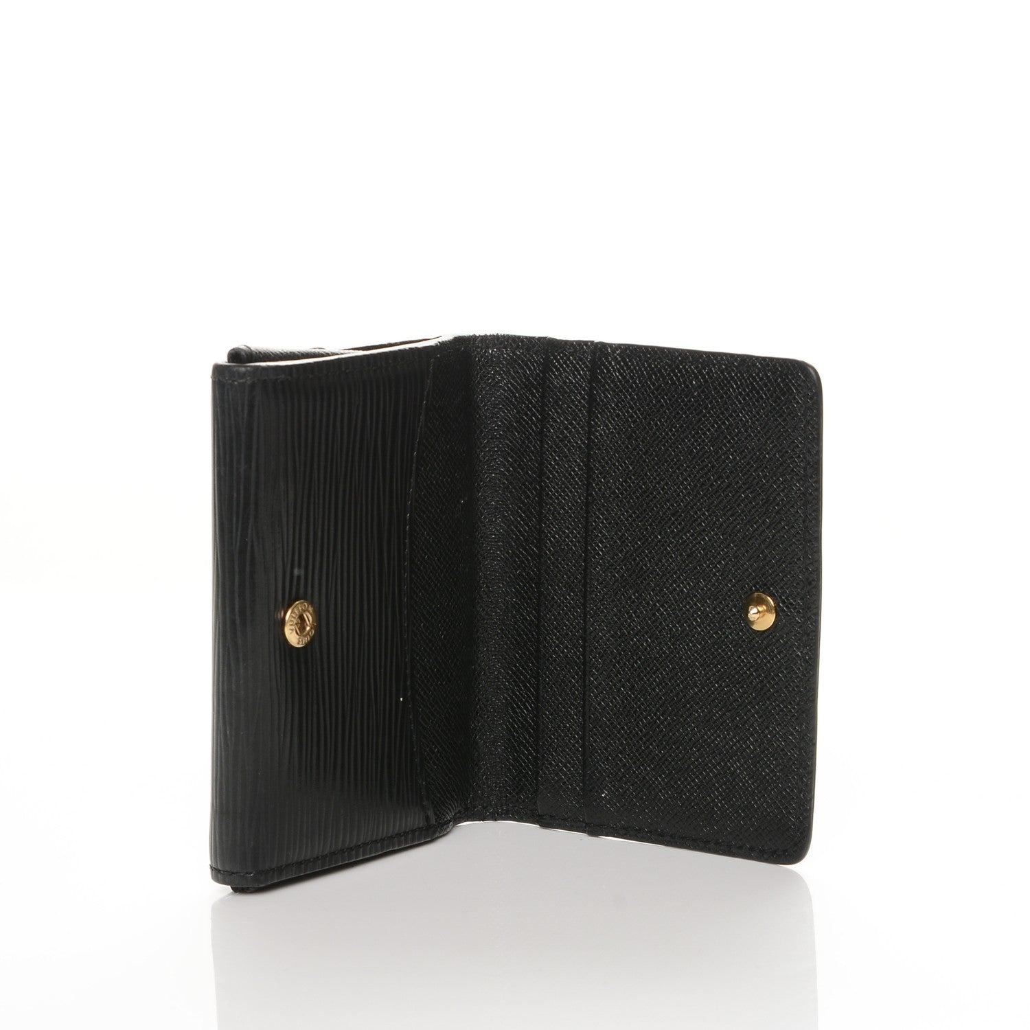 Louis Vuitton Epi Ludlow Wallet Black 6 of 6