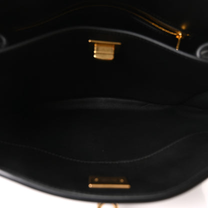 Balenciaga Natural Smooth Calfskin Small Rodeo Top Handle Handbag Black 5 of 10