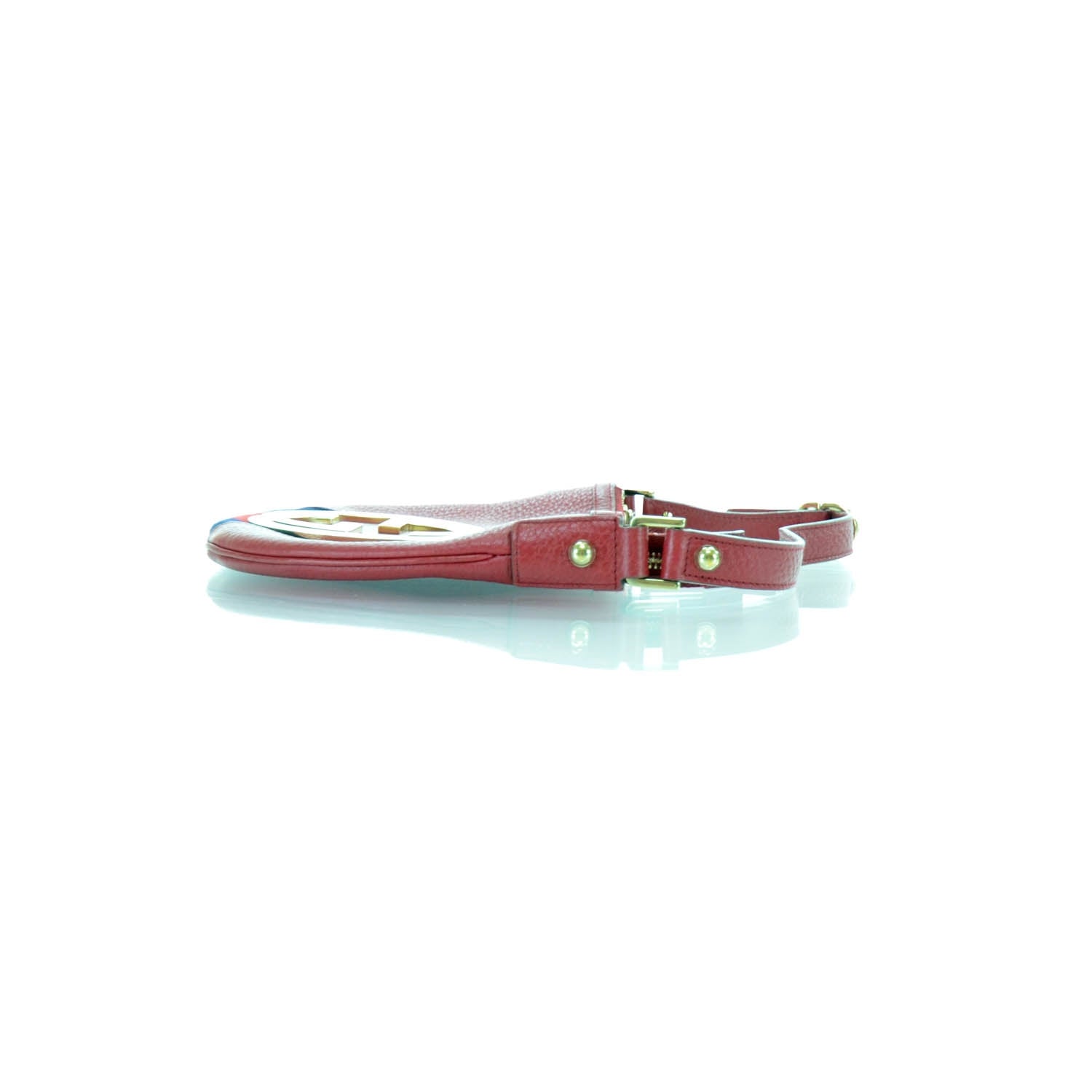 Gucci Leather Small Blondie Bag Red 7 of 10