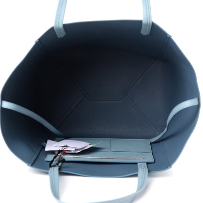 Celine Grained Calfskin Large Horizontal Cabas Phantom Baby Blue 5 of 9