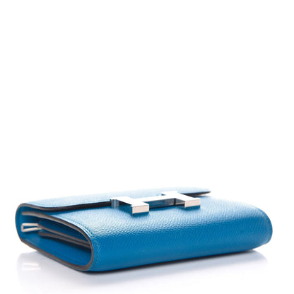Hermes Epsom Constance Short Wallet Bleu Zanzibar 4 of 8