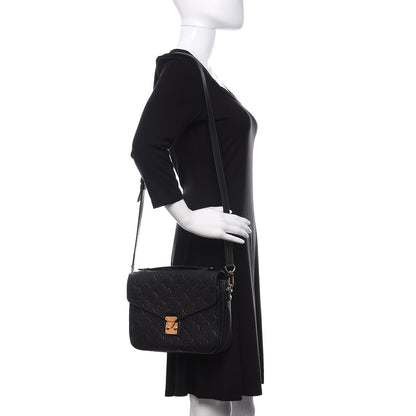 Louis Vuitton Empreinte Pochette Metis Black 2 of 11