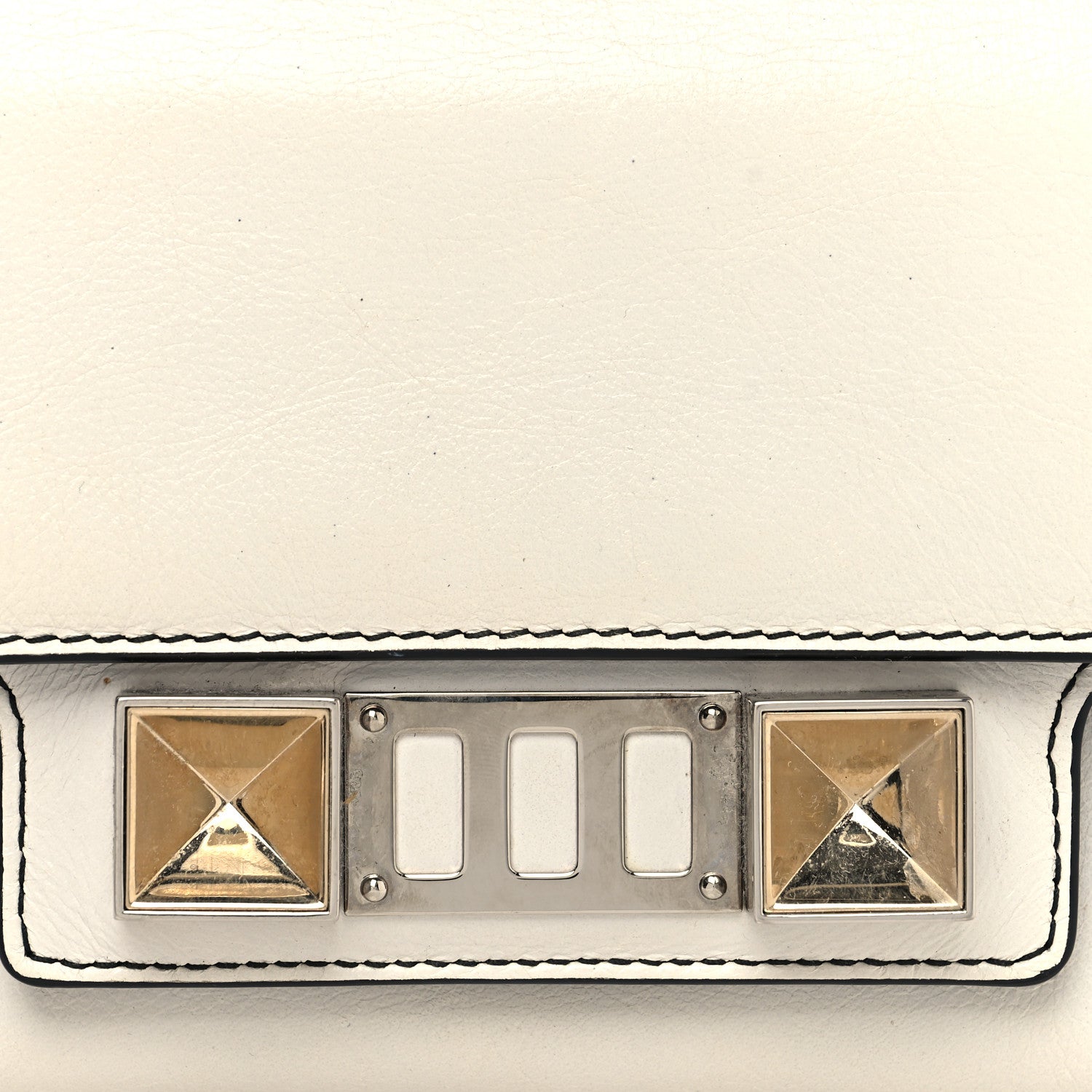 Proenza Schouler Calfskin PS11 Wallet With Strap White 8 of 12